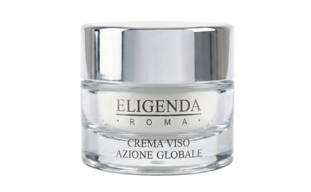Eligenda Roma Global Action Cream in a travel size.