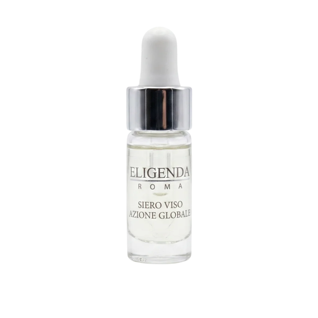 Eligenda Roma Global Action Serum in a travel size.